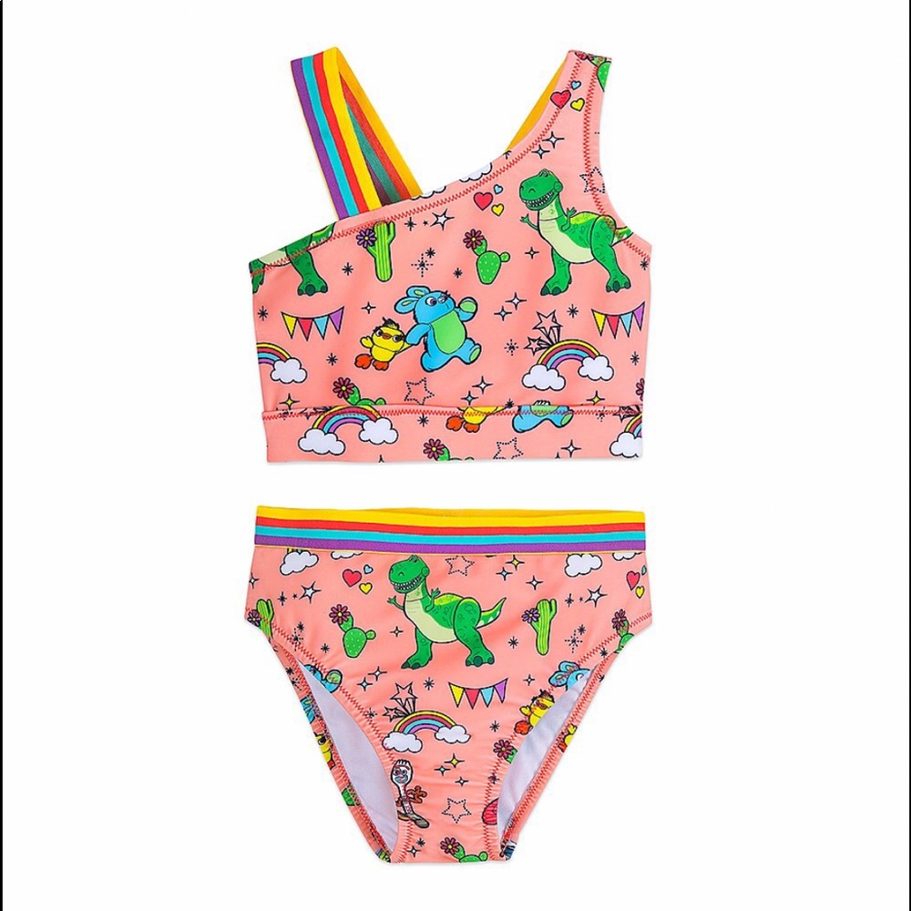 5/6 NWT Disney Toy Story Girl’s Swimsuit 2 PC